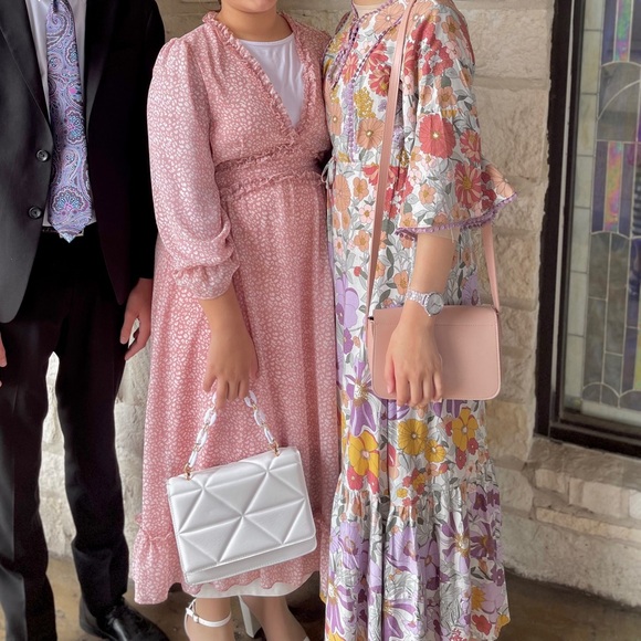 Floral Multicolor Women's Dress - Picture 4 of 4